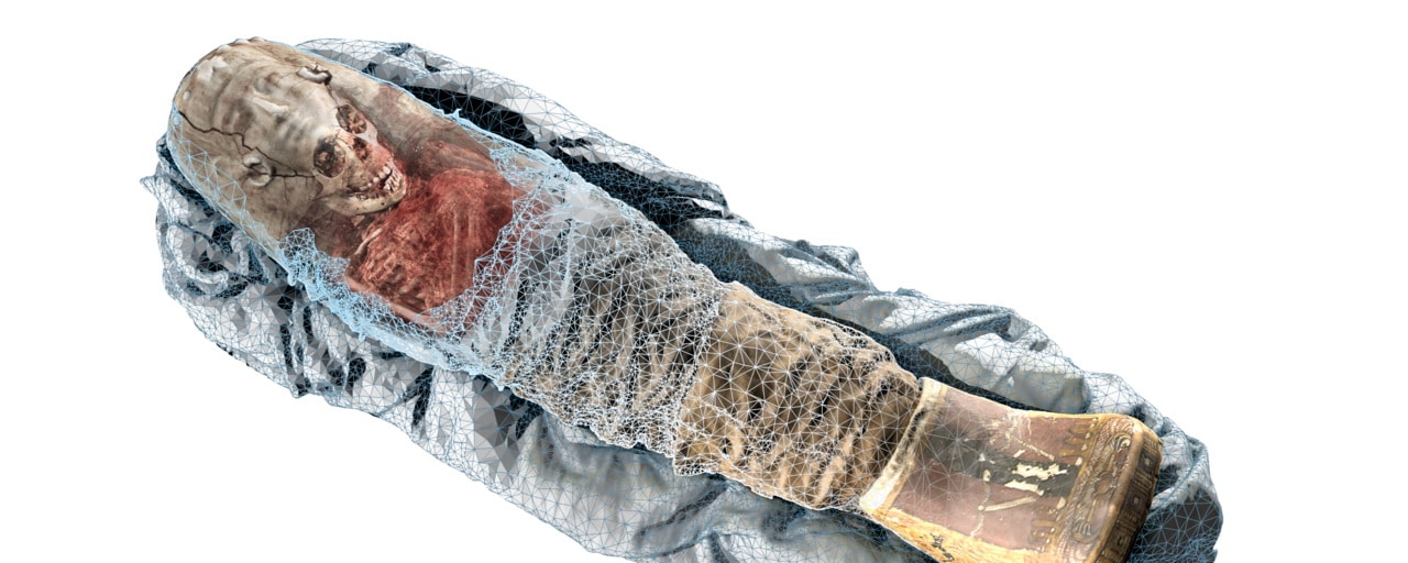 3D sken otkriva tajne egipatske mumije
