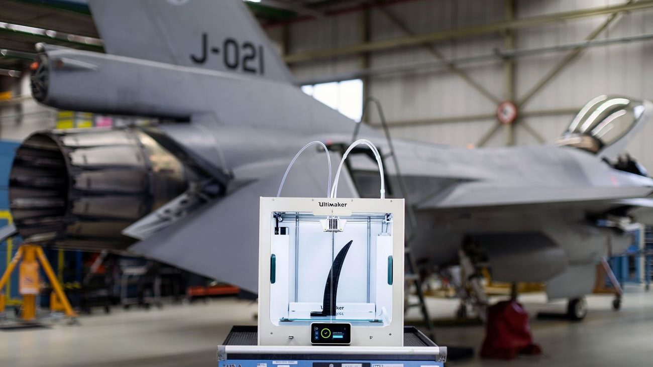 Ultimaker 3D štampači u servisiranju i održavanju vojnih letelica